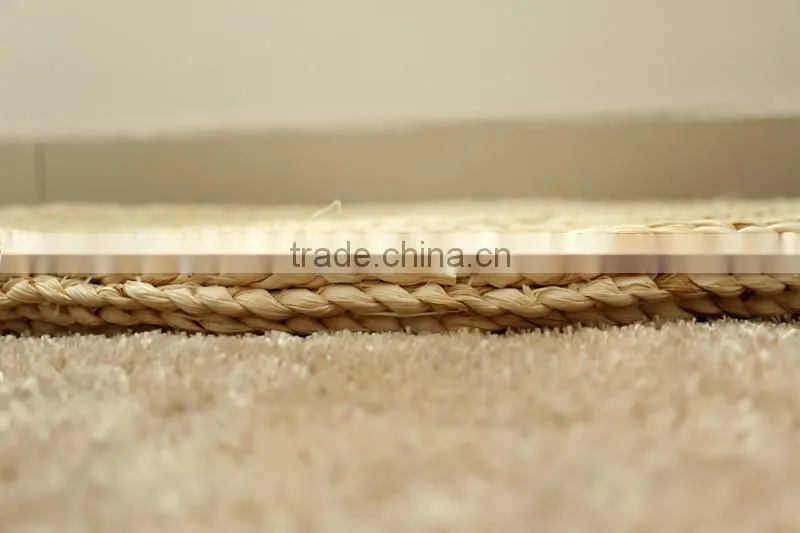 handmade natural fiber cornhusk straw seat cushion yoga seat cushion