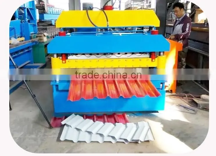 Classical design best-selling plate double layer roll forming machine