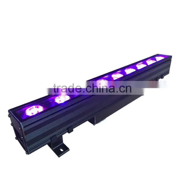 intelligent lighting wallwasher light 9x10w rgbw 4in1 outdoor waterproof dmx led wall washer