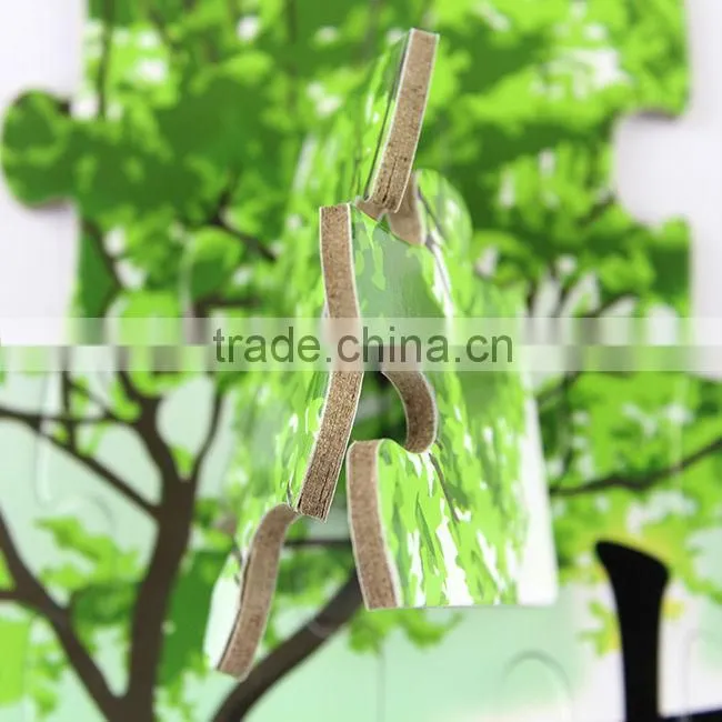 Cheap promotional items for kids paper card puzzle