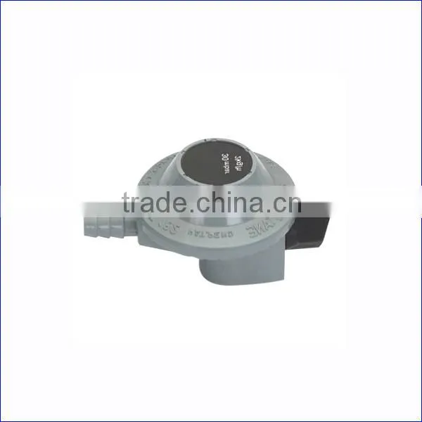 High Quality LPG Safety Regulator, Zinc Alloy Gas Valve with Child Lock Switch