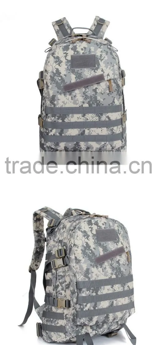 Outdoor camouflage waterproof hiking molle tactical backpack military