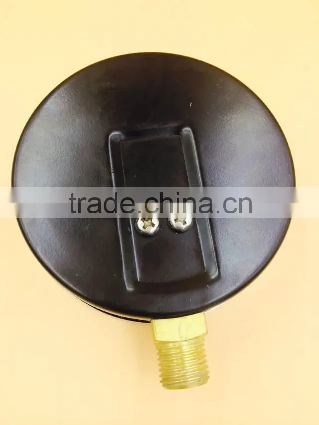 Floor heating water pressure temperature gauge
