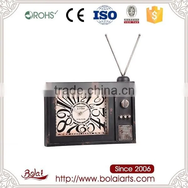 Small volume price low television design quartz clock special christmas gift