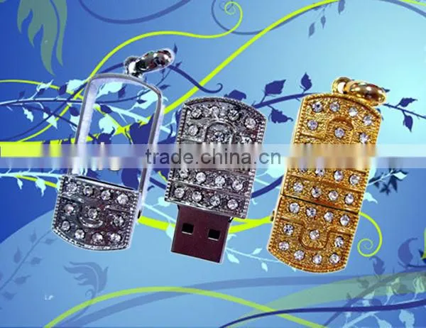 Popular Jewellery Phone Shape USB For Promotion