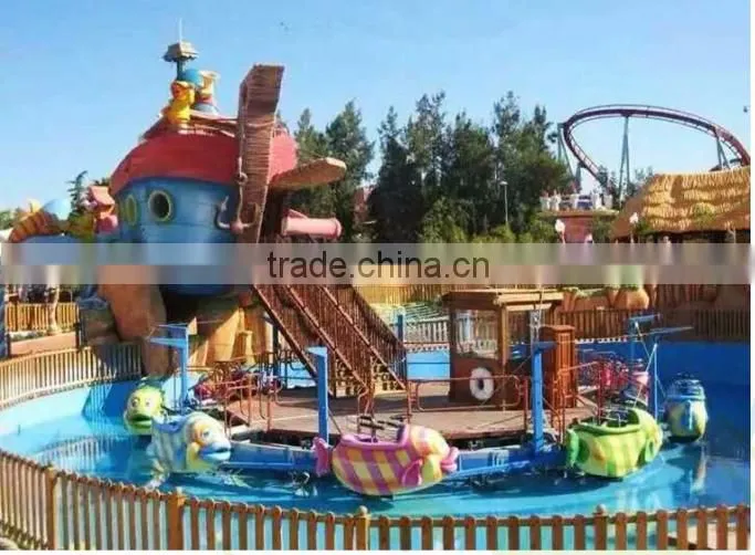 water park dolphin surfing ride with 24 seats