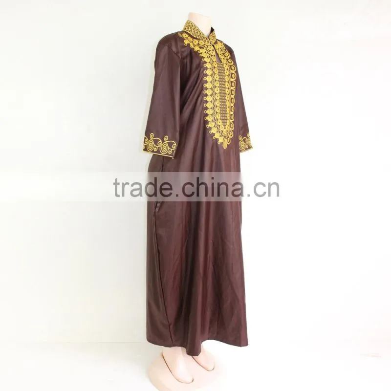 Top quality embroidered african women dress maxi dress women 2016
