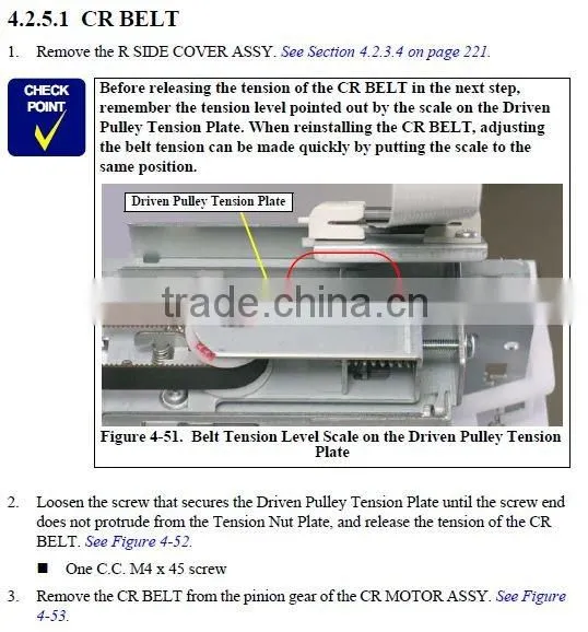 Original Carriage Belt for Epson Printer