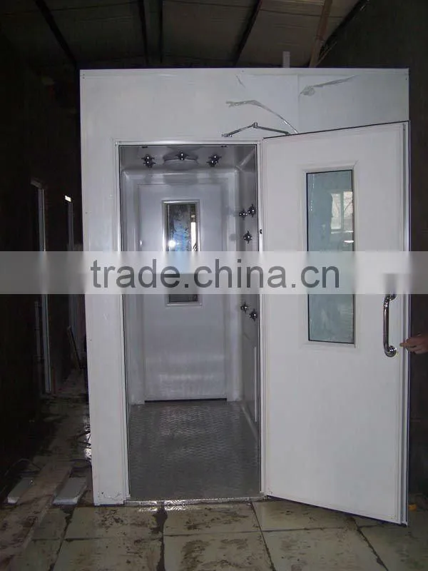 stainless steal air shower clean room