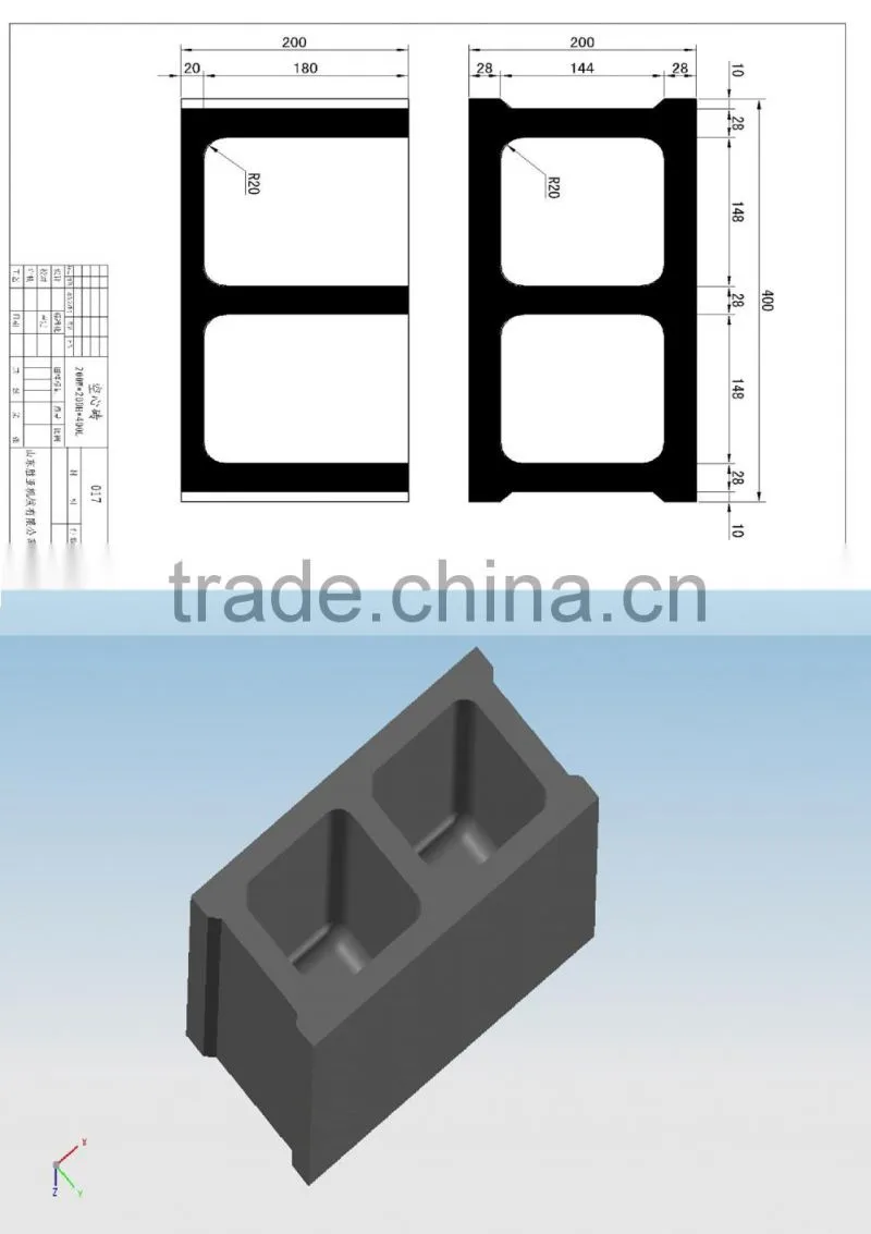 QT40-3C small scale egg laying brick making machine, mobile block making machine,brick laying machine