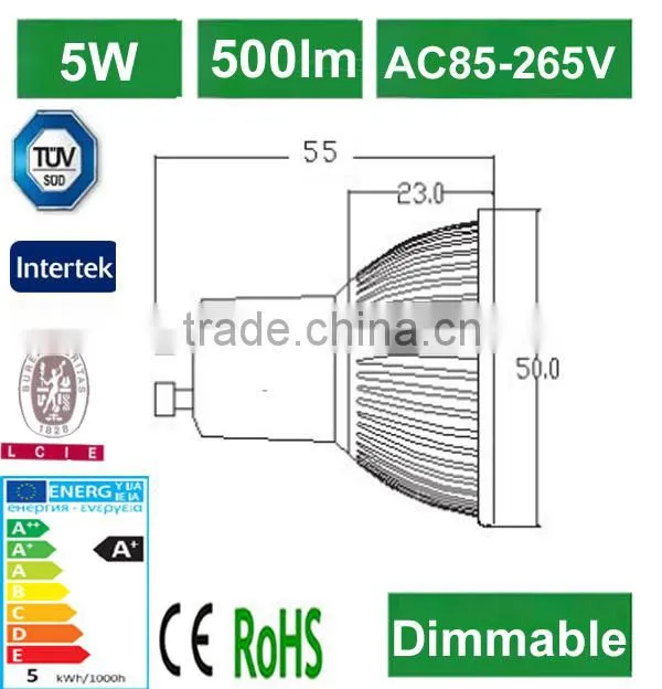 Indoor lighting cob spot light 3W 260lm with 3 years warranty