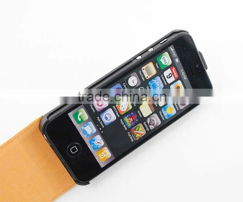 Mobile accessories, flip case for i phone5/5s cover