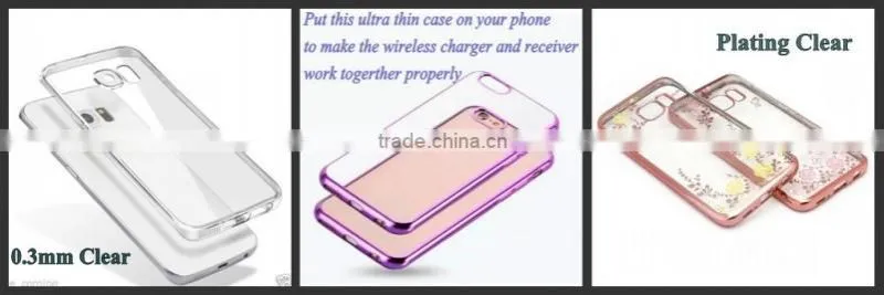 For Samsung Galaxy S7 S7 edge Qi Fast Charger Wireless Phone Charger Stand PDA