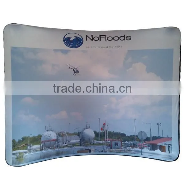 3*3 backdrop fashionable Aluminium tube and tension cloth display