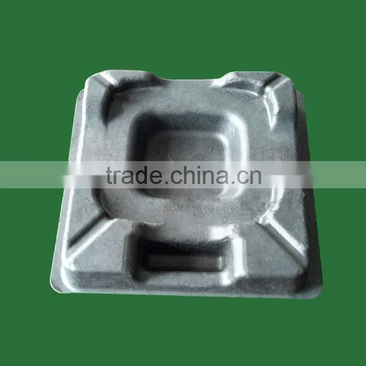Eco-friendly Recyclable Hot Pressing Molded Bamboo Pulp Packaging