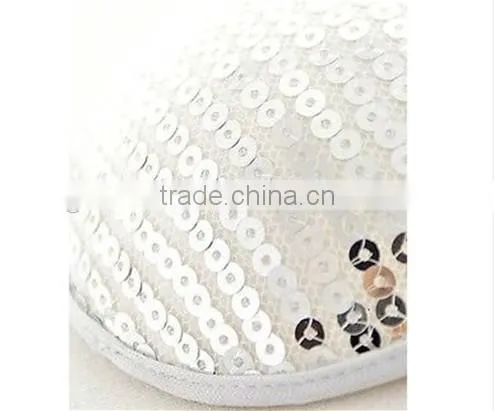 2015 Fashion Style Woman silvery Sequins strapless Sexy undergarment