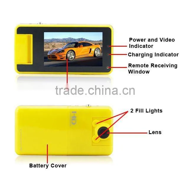 2012 fashion 5.0 Mega-pixel car blackbox camera dvr gps