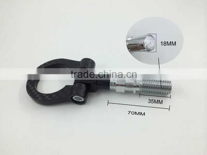 High quality Aluminum back bumper car tow hook