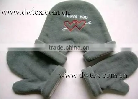 2012 new fashional design Polar fleece couple gloves