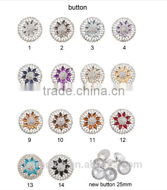 Crystal sofa buttons,furniture button