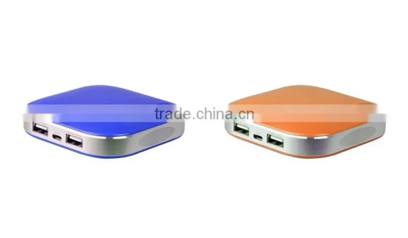 HOT beautiful box shape power bank 4000mah