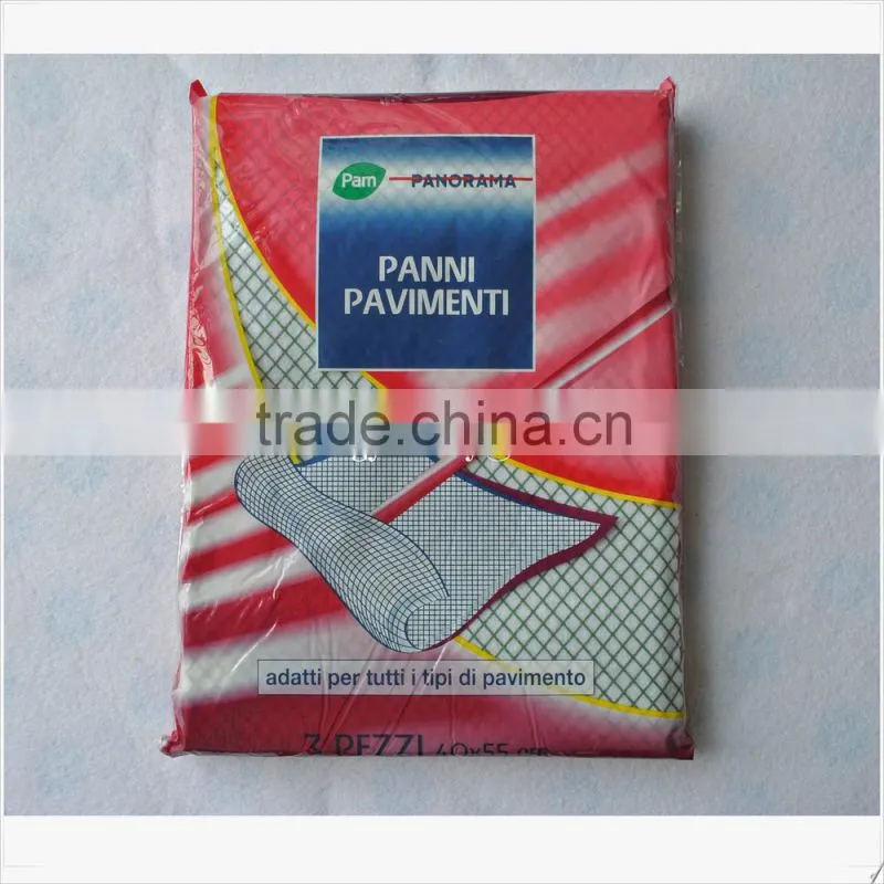 Nonwoven viscose fabric printed floor cloth, floor wiping cloth
