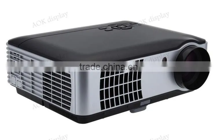 HD 1080p Home Office LED Projector LCD Multimedia Video System 4200 Lumens For Home Cinema Theater Games Education Business