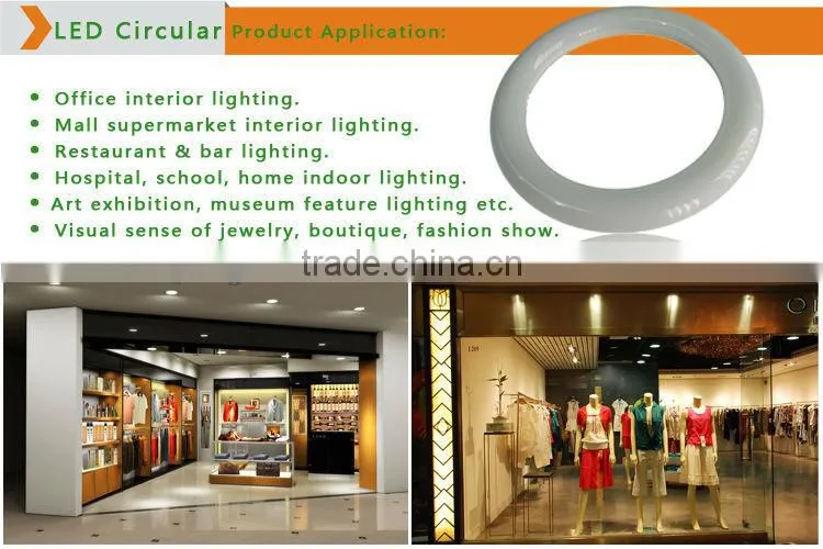 Quality Choice LED Circular tube factory Ra>80 100lm/w 8'' 205mm 10W