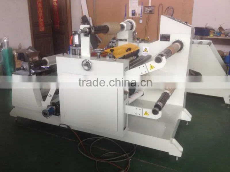 Label Slitter Rewinder Machine Slitting Rewinder Automatic 120 M/min Production Capacity Electric 650mm