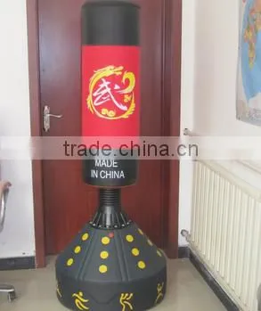 1.5m 1.6m 1.7m PU boxing stand punching fre sandbag factory