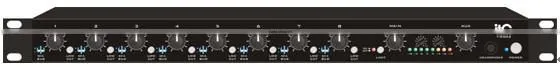 ITC T-8S02 8 Switchable Mic/Line Input 2 Out Microphone Preamplifier Audio