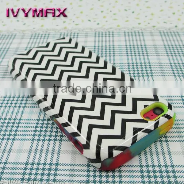 watertransfer printing case for iphone 5c ,special design mobilephone accessories
