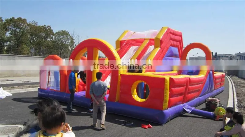 High quality cheap commercial inflatable biggest obstacle