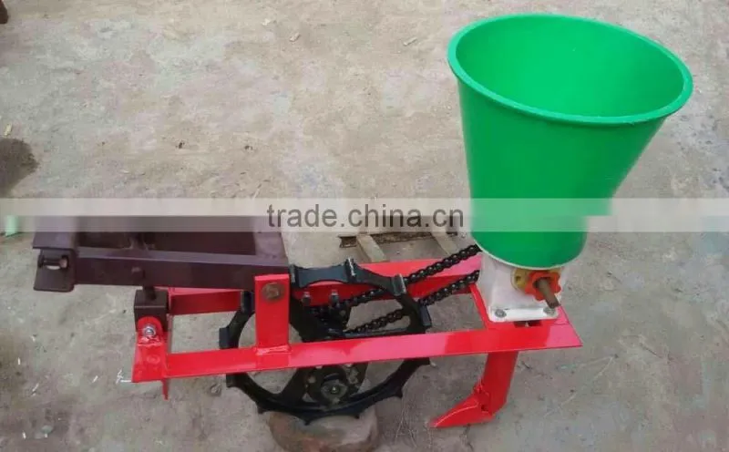 Little white dragon 6.5HP gasoline cultivator and planter soybean planter corn seed planting machine