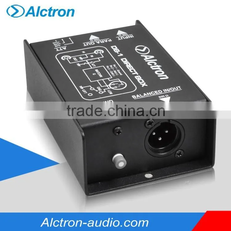 Alctron DB-1 Passive Single Channel Direct Box