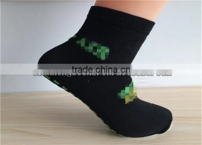 Anti Slip Grip Custom Logo Cheap Trampoline Sock