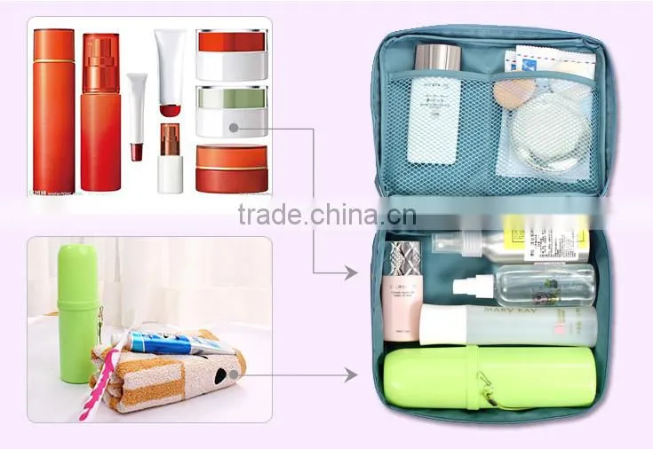 Multifunctional quality makeup bags women men cosmetic bags Vshowbags