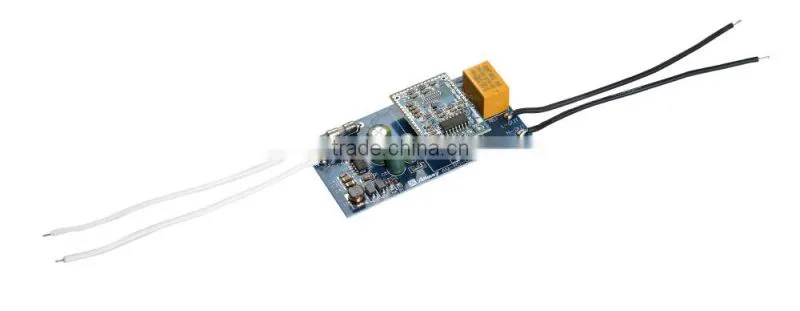 5.8Ghz Microwave motion sensor switch auto sensor on/off non touch wall swtich 200W