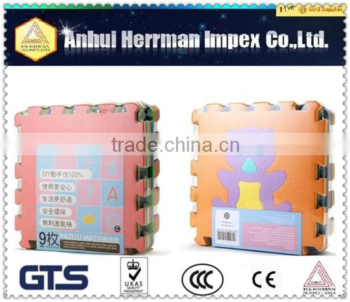 colorful eva mat for children