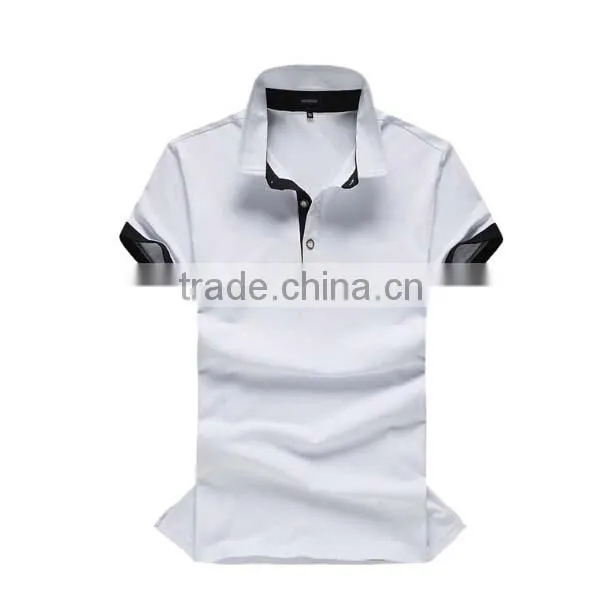 customed polyester cotton polo shirt for men