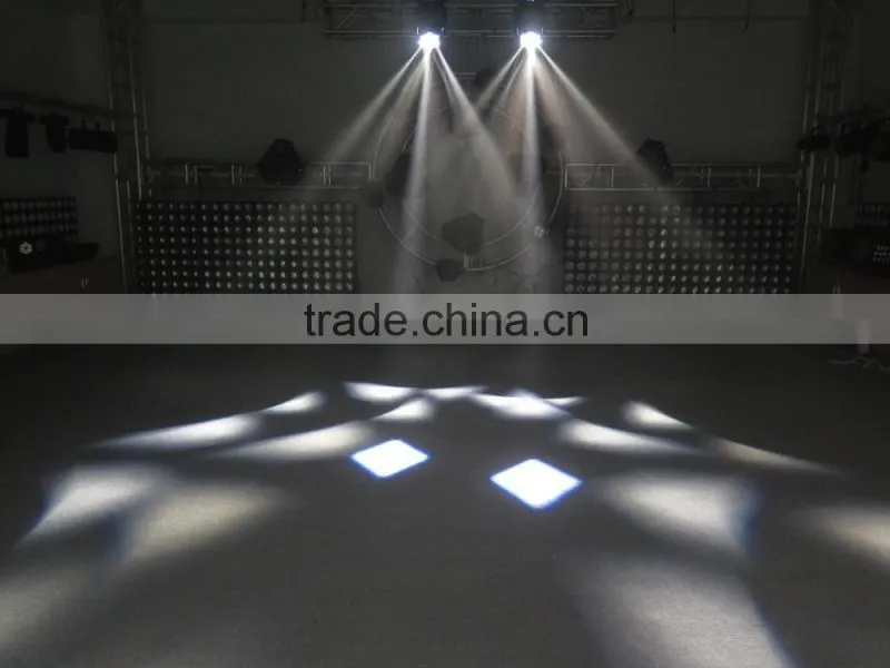 7pcs 15W rgbw 4 in 1 bee eye led zoom moving head disco stage light