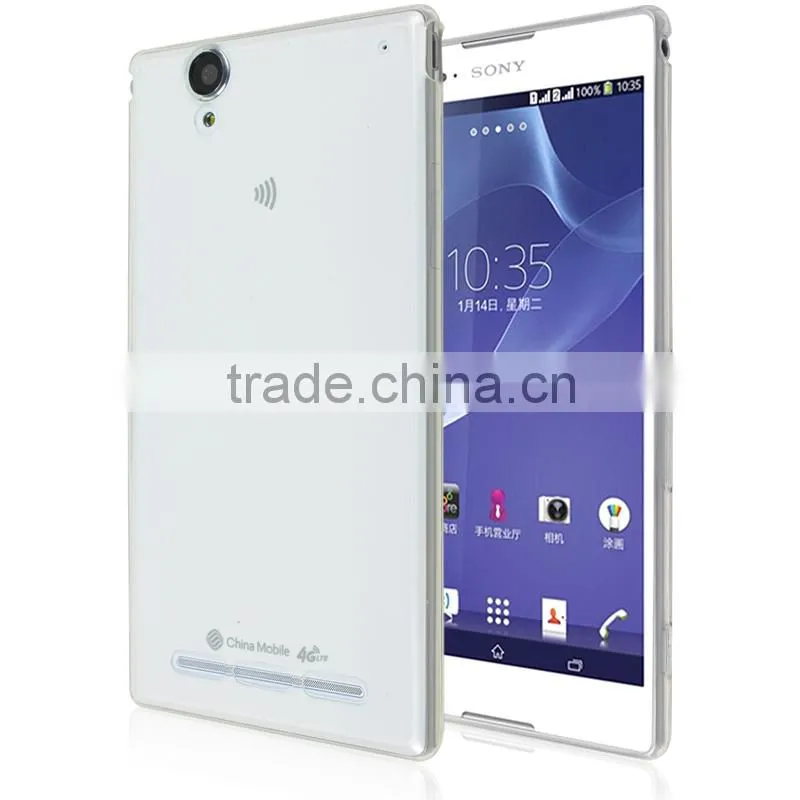 ultra-thin TPU cases back cover case for sony Xperia G T3 hard back cover case