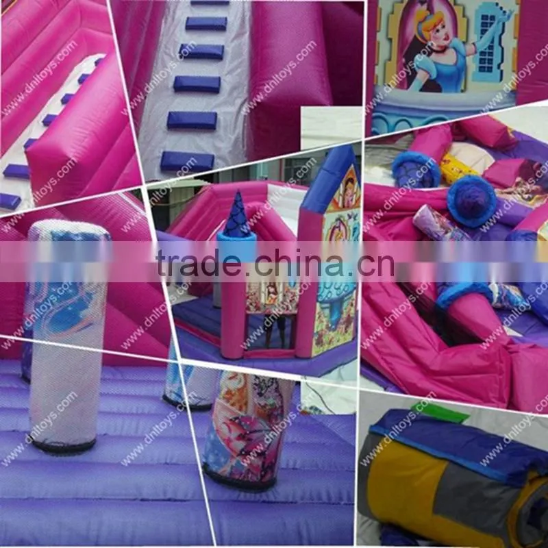 Top sales Children Inflatable Air castle combo slide