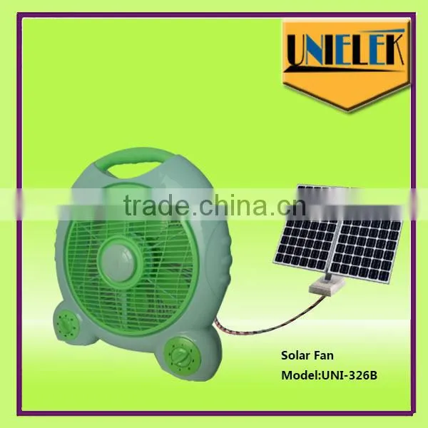 12V DC appliances solar 48 inch air cooling household battery powered ceiling fan