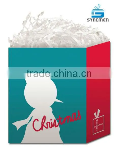 Christmas Kraft Paper / Art Paper Paper Bag Supplier