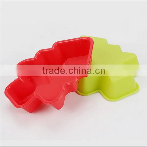 Christmas promotion gift silicone snowman cake mold