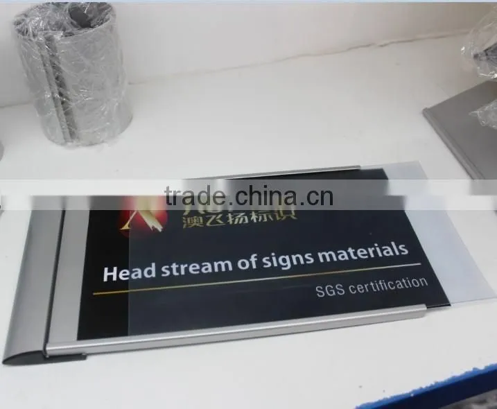 High quality nameplate sign board
