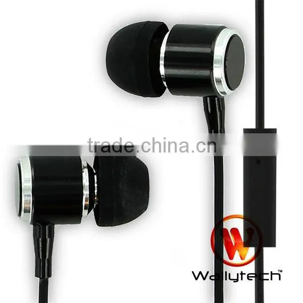 Wallytech Colorful Metallic Stereo in-Ear Earphone
