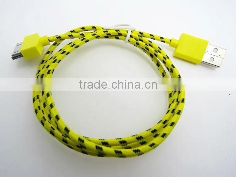 braided cable fabric cable braided for braided iphone 6 cable
