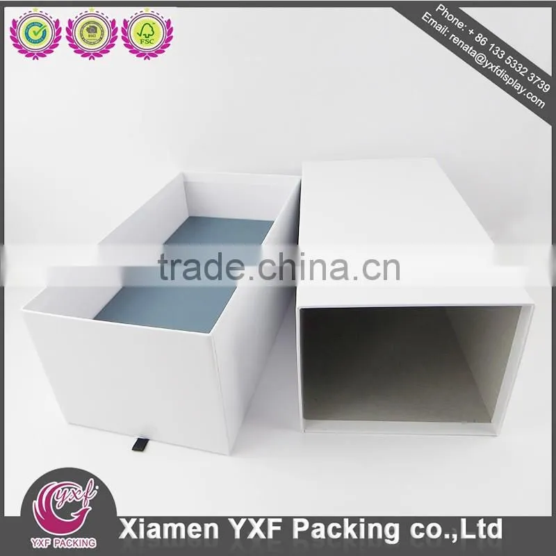 custom paper drawer box, cardboard drawer gift box, drawer gift box packaging box